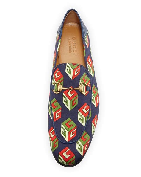 gucci brixton gg wallpaper|Gucci Brixton GG Wallpaper Print Loafer, Multicolor .